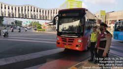 Polisi Atur Lalin di Simpang Lima Senen hingga Salemba, Antisipasi Macet Sore Hari