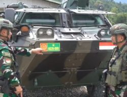 TNI Perkuat Pengamanan di PT Freeport Pasca Serangan KKB, Panser Anoa Disiagakan