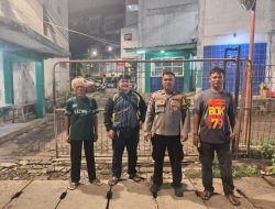 Bhabinkamtibmas Sambangi Pos Kamling Rusun Benhil II, Warga Diimbau Tingkatkan Kewaspadaan