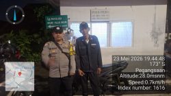 Bhabinkamtibmas Pegangsaan Sambang Satkamling RT 02 RW 07 Siaga Jaga Kamtibmas
