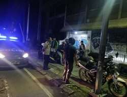 Tengah Malam Aman” Dengan Patroli Blue Light Sawah Besar Bubarkan Kerumunan Bermotor di Gunung Sahari Raya