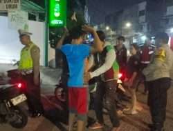 Operasi Cipta Kondisi Polsek Cempaka Putih Sasar Kejahatan Jalanan, Dua Motor Diamankan Saat Razia Dini Hari