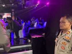 Polsek Metro Tanah Abang Amankan Event Tinju “Patimura Internasional Big Fight 2026” di TVRI Pusat