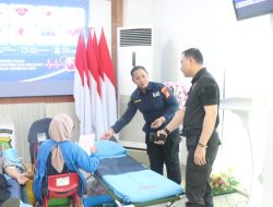 Polres Jakpus Gelar Donor Darah Sambut HUT Bhayangkara ke-80, 130 Kantong Darah Terkumpul