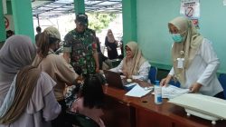 Koramil 02/Btc Gelar Bakti Sosial Kesehatan, Wujud Kepedulian TNI Terhadap Kesehatan Masyarakat