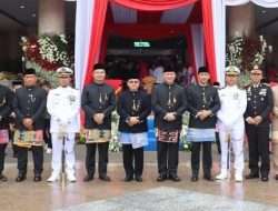 Kapolres Pelabuhan Tanjung Priok Hadiri Upacara HUT ke-81 Kemerdekaan RI di Jakarta Utara