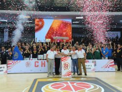 Final dan Closing Ceremony Open Tournament Bola Basket di GOR Sumantri Sukses Digelar