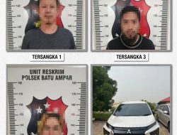 “POLSEK BATU AMPAR RAUP DAN RATAKAN SINDIKAT LAPORAN PALSU: TIGA PELAKU FRAUD ASURANSI DIBEKUK TANPA AMPUN”